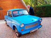 0019 The much-mocked Trabant was the people's car, reviled for its poor workmanship